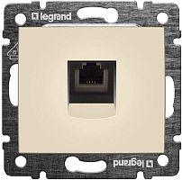 Розетка телефонная без рамки Legrand Valena 1-м. RJ11 слоновая кость картинка